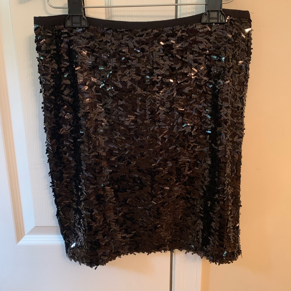 Ann Taylor sequin mini skirt. 6P